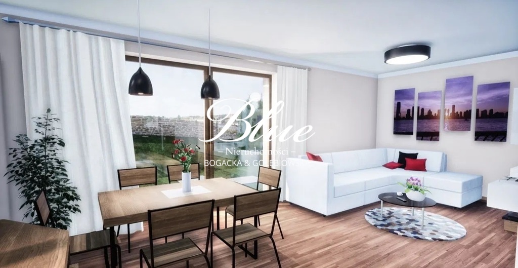 Dom z garażem na obrzeżach miasta