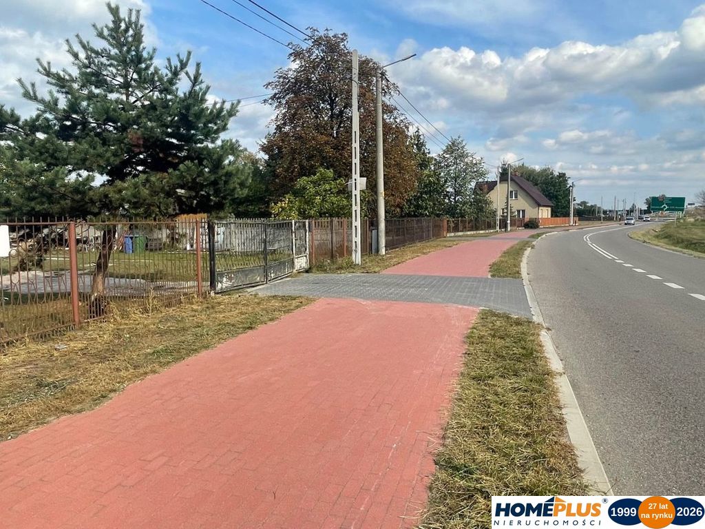 Działka budowlano-usług. przy S8 22km od Warszawy