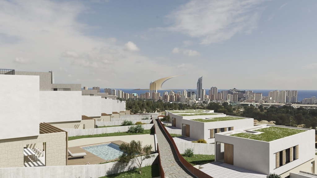 Nowoczesne domy z basenem