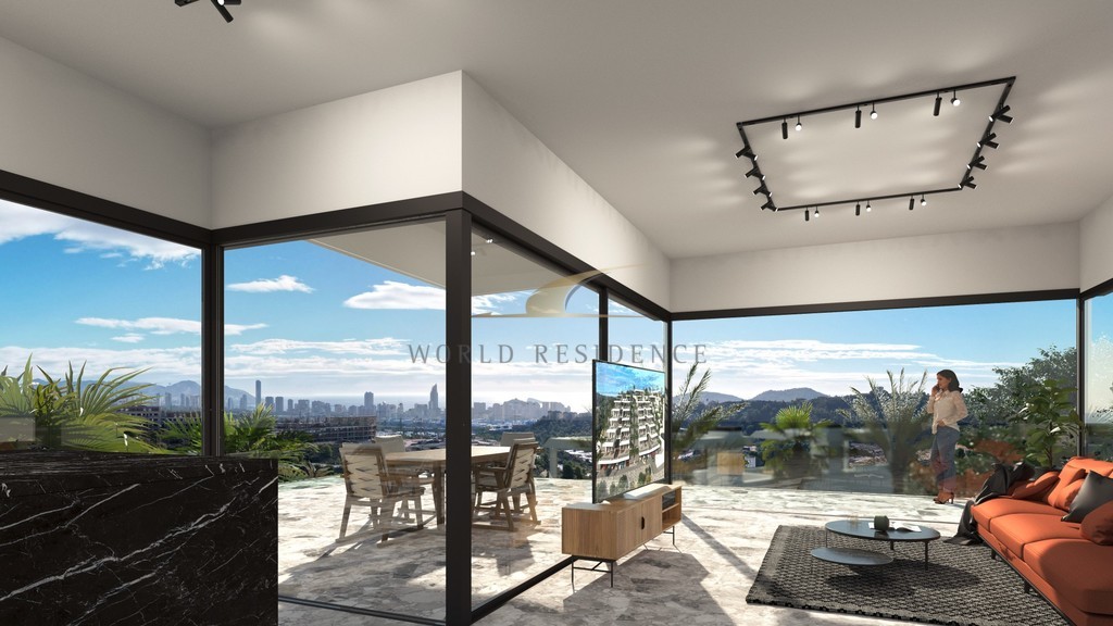 Luksusowe wille z basenem i windą w Finestrat!