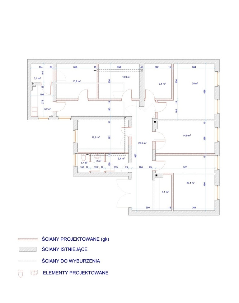 Ekskluzywny lokal przy Kaskadzie