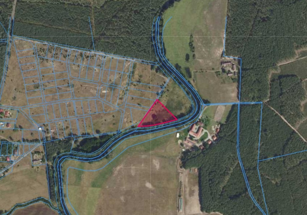 Twój azyl nad rzeką - działka