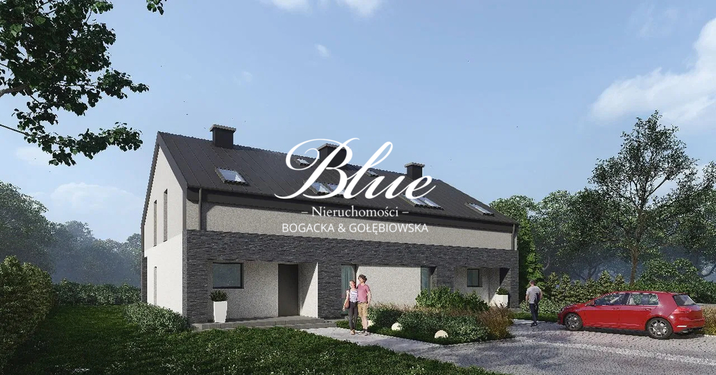 Bliźniak w Płoni, 5 pokoi z dużym ogrodem