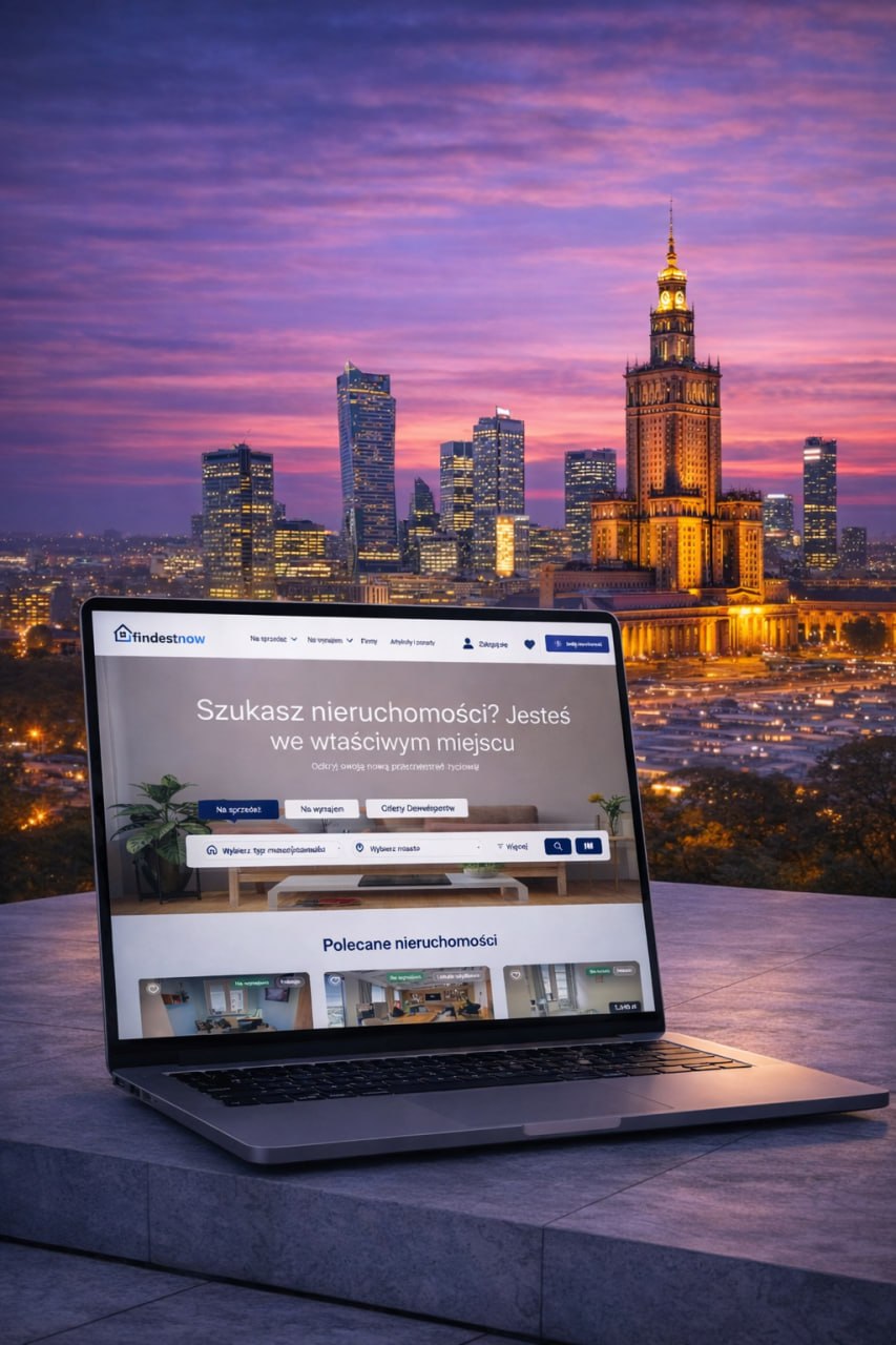 FindestNow portal nieruchomości